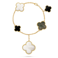 18K Magic Alhambra Five Motifs Clover Bracelet