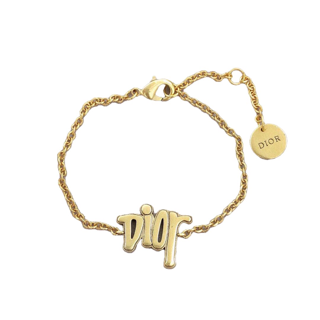 18K CD Chain Bracelet