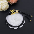 18K Louis Black Chain Gold Bracelet