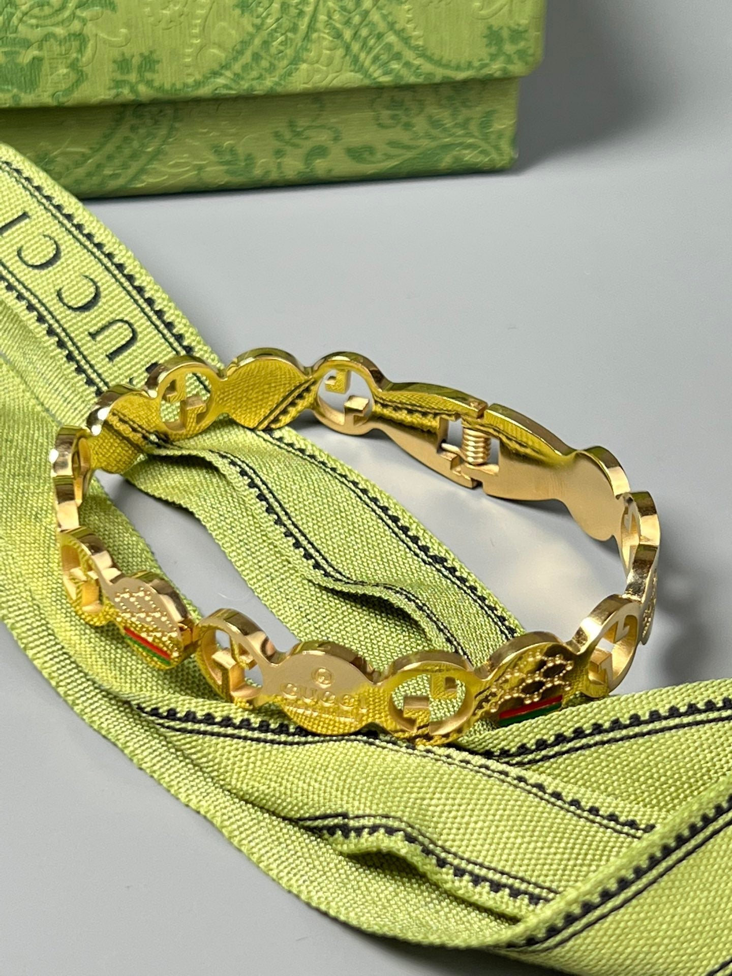 18K Double G Vintage Bracelet